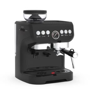 LePresso Semi-Automatic Espresso Machine Grinder & Milk Steamer