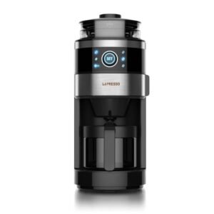 LePresso Bean Grinder Coffee Brewing Machine 6 Cups Glass Carafe 750ml
