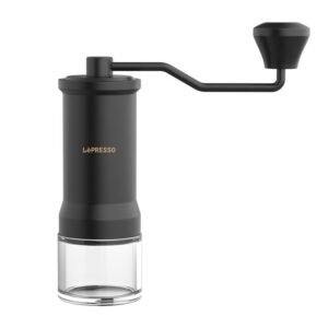 LePresso High Precision Conical Burr Grinder Glass Container